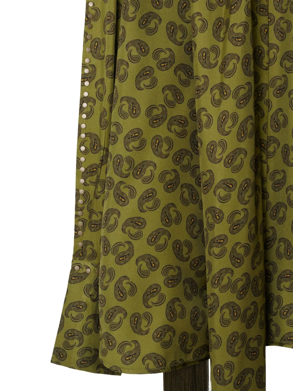 Burberry Blouse met paisley-print Groen