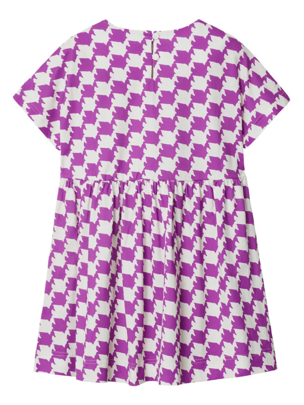 Burberry Kids duckstooth cotton dress | Girls Casual Dresses | Image 2