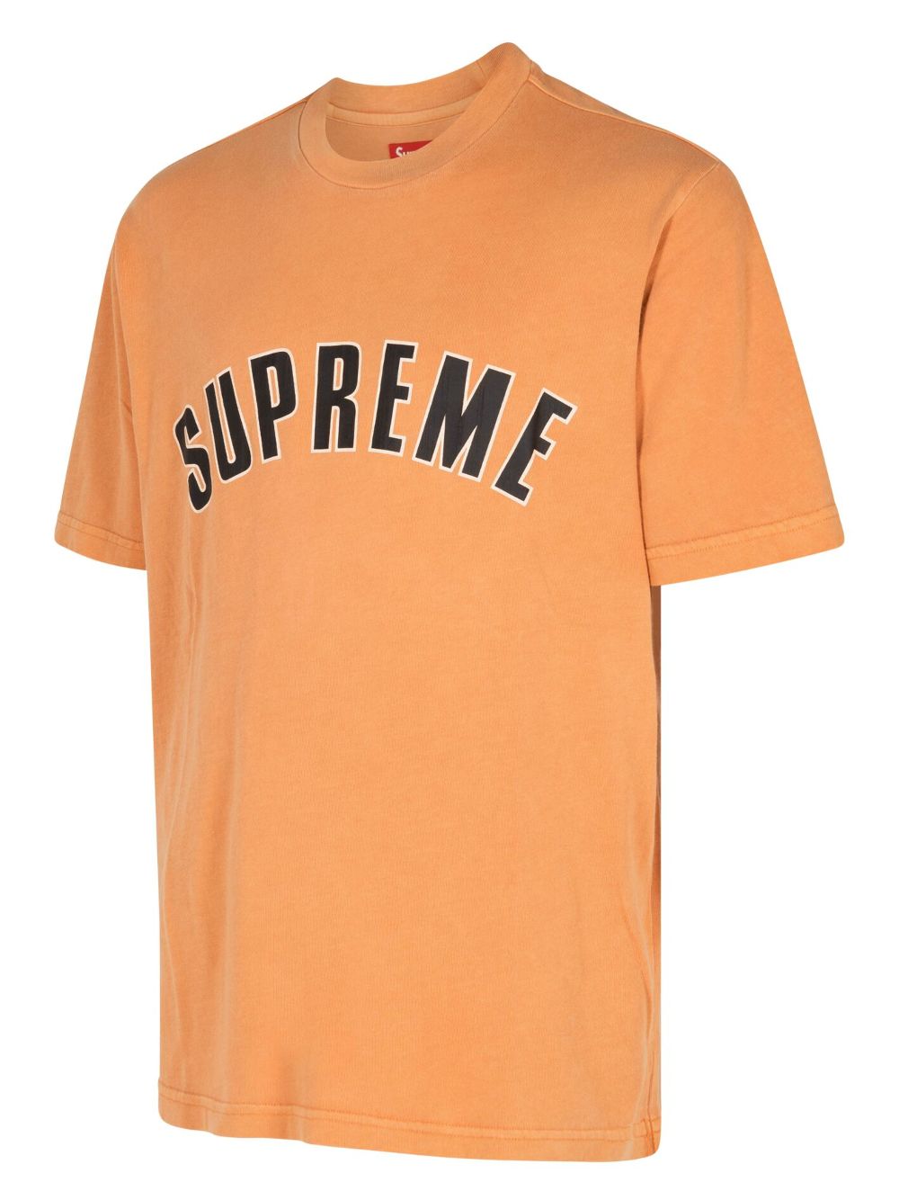 Supreme T-shirt met gebarsten boog Oranje