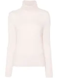 Allude ribbed-knit sweater - Pink