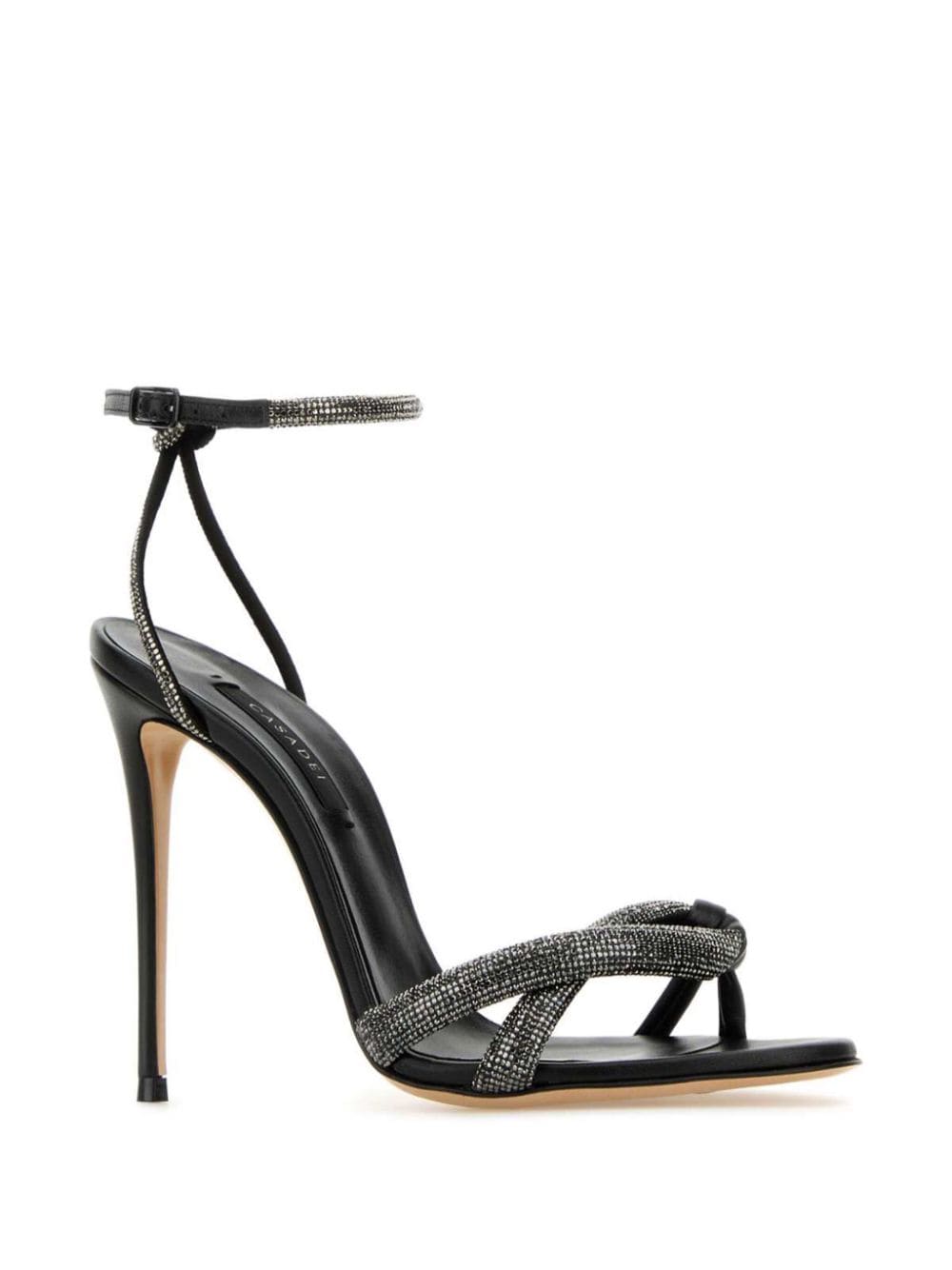 Casadei 100mm Taylor Julia sandals - Zwart