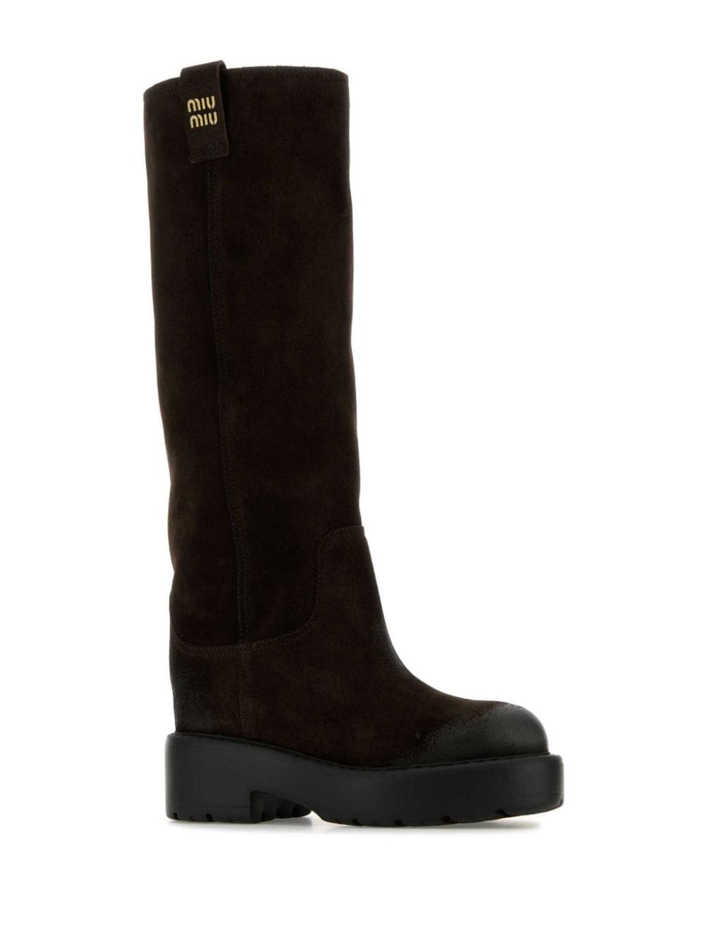 Miu miu knee high boots best sale