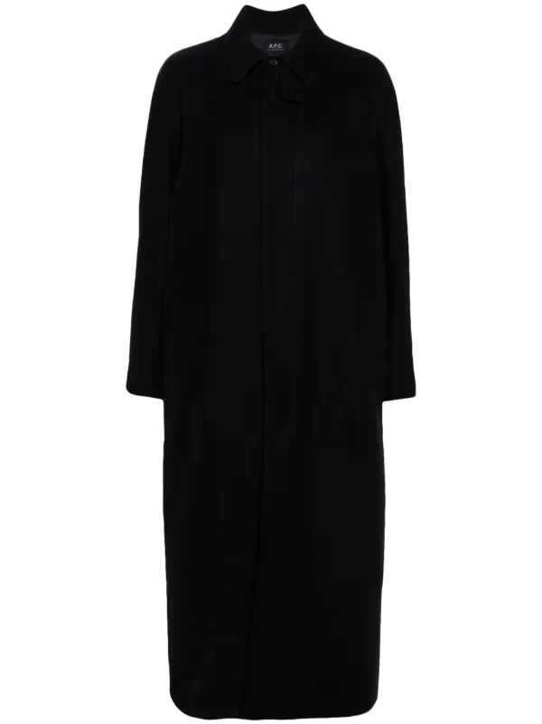 A.P.C. シングルコート | ブルー | FARFETCH JP
