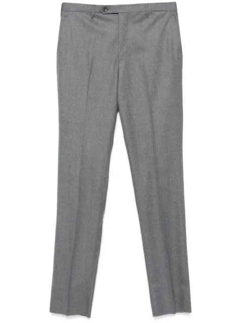 Rota pantalones chinos con efecto melange