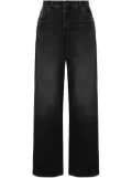 Jean Paul Gaultier Body Marinière-print jeans - Black