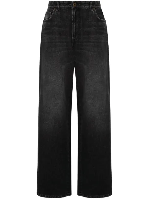 Jean Paul Gaultier Body Marinière-print jeans