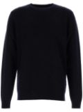 Giorgio Armani round-neck jumper - Blue