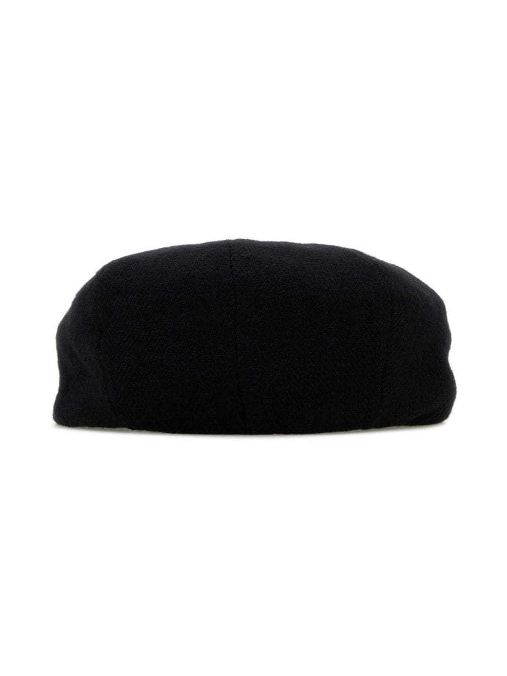 Shop Yohji Yamamoto Gabardine Flat Cap In Black