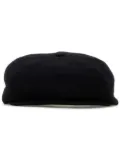 Yohji Yamamoto gabardine flat cap - Black