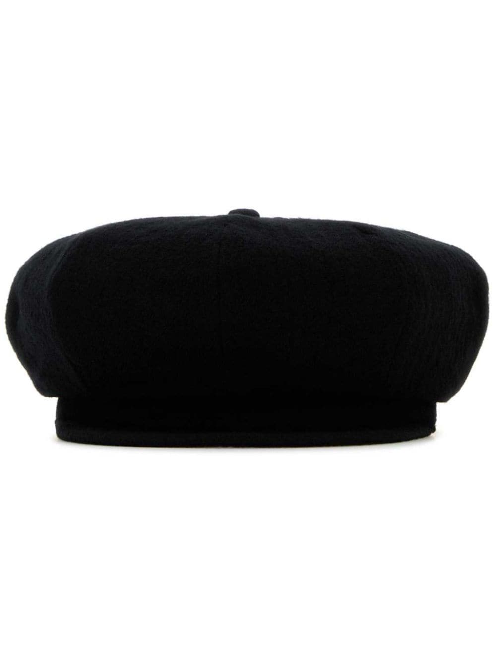 Shop Yohji Yamamoto Classical Gabardine Hat In Black