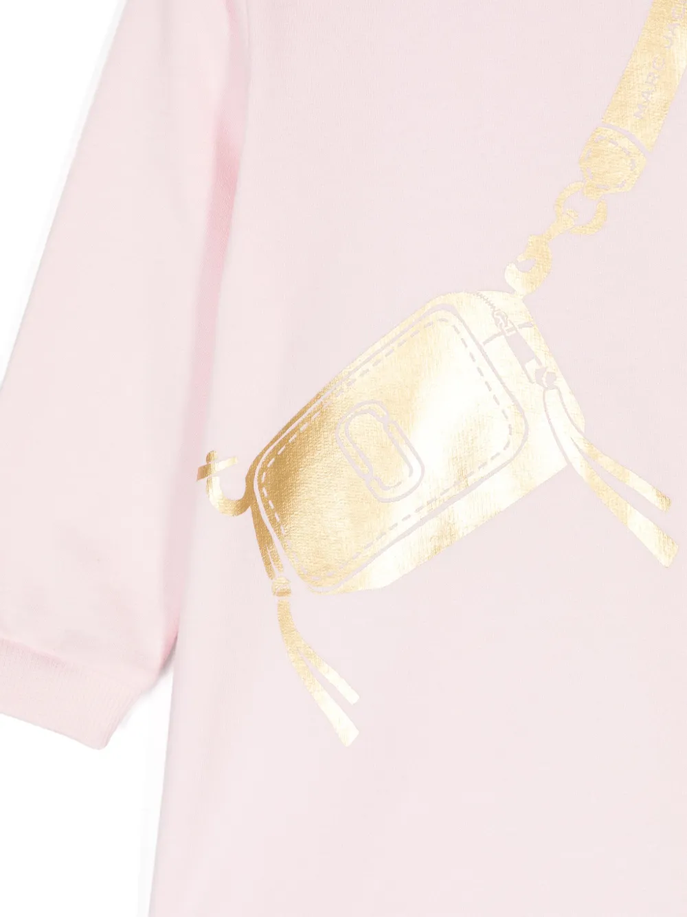 Marc Jacobs Kids Jurk met print Roze