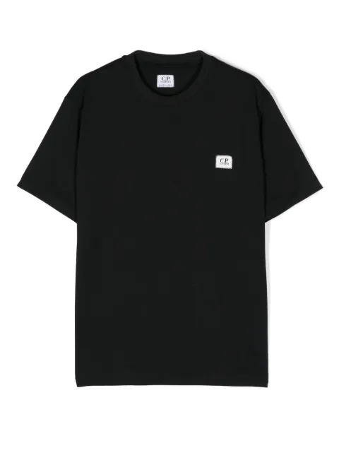 C.P. Company Kids logo-patch T-shirt