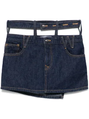 Vivienne Westwood Leather Short Skirt