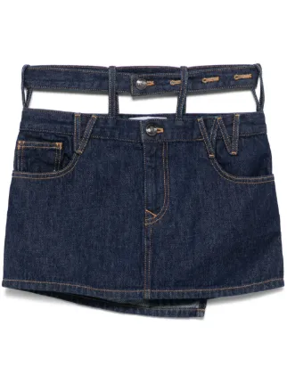 viviane westwoodミニスカート Vivienne Westwood ダブルウエスト ミニスカート | ブルー