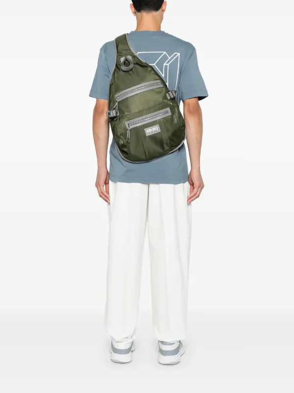 Kenzo Kenzography Backpack | Green | FARFETCH