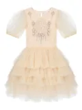 Tutu Du Monde embellished tulle dress - Neutrals