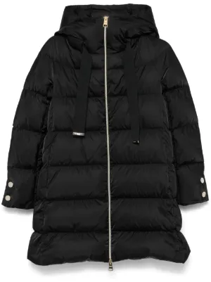 Moncler Igelong コート | ブラック | FARFETCH JP