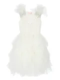 Tutu Du Monde sequin-embellished tulle dress - White