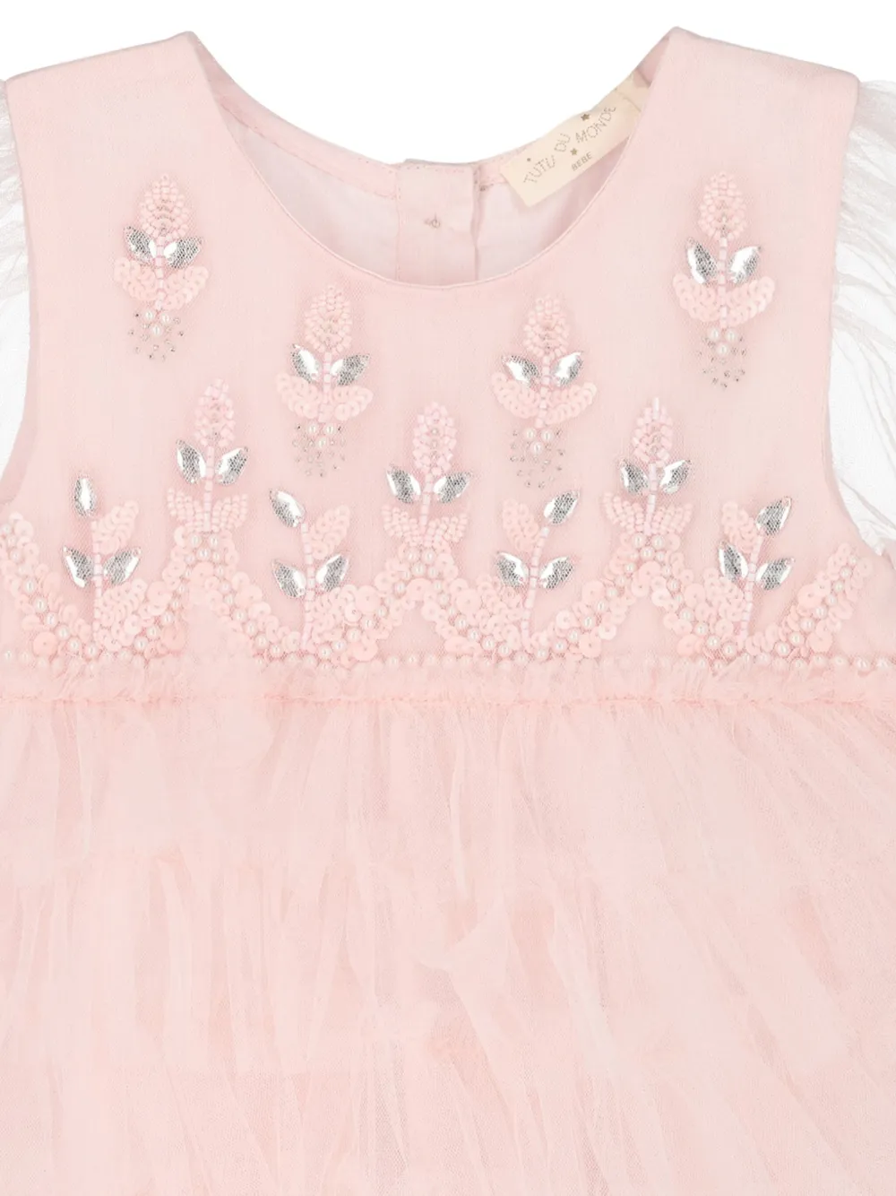 Tutu Du Monde Verfraaide tulen jurk Roze