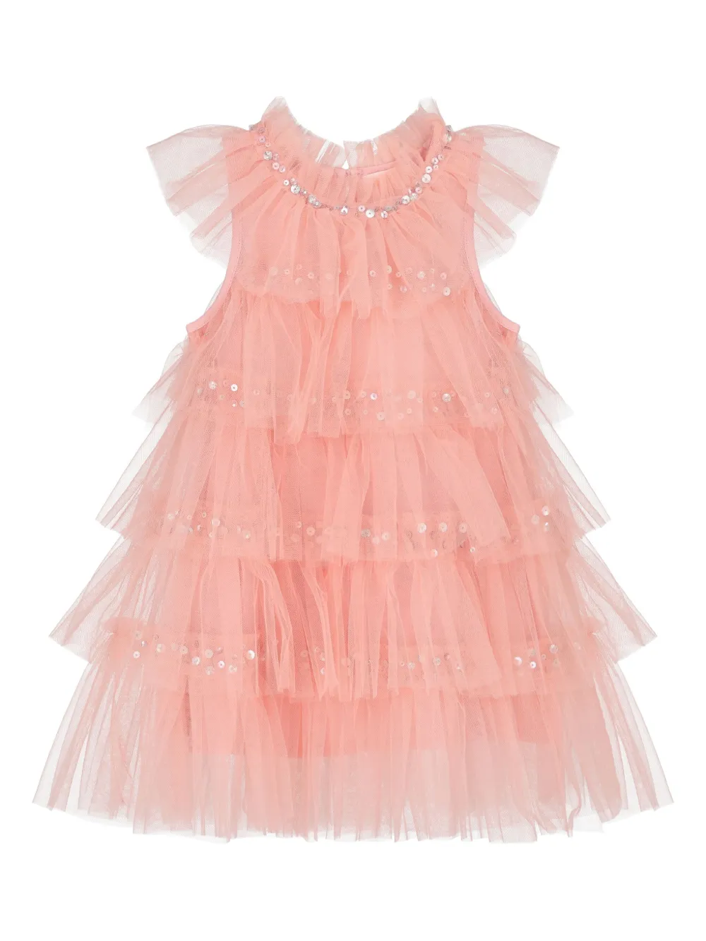 TUTU DU MONDE EMBELLISHED TULLE DRESS