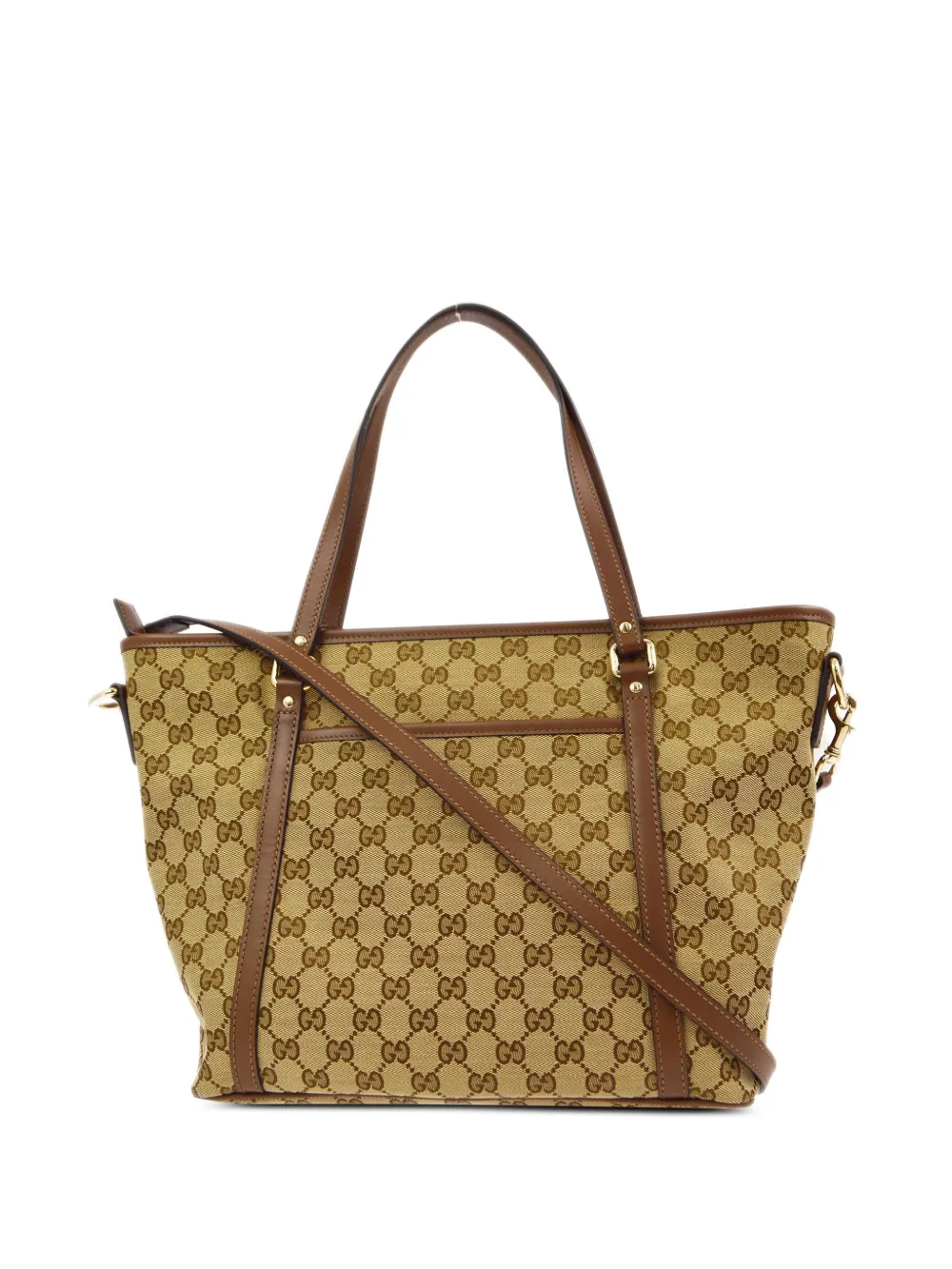 Gucci Pre-Owned 1990-2000s GG canvas shopper - Beige