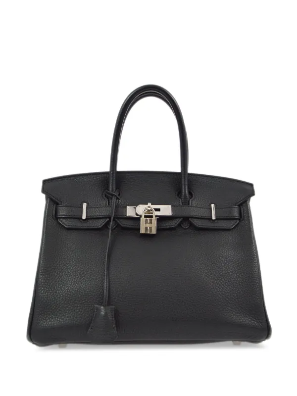 Hermès Pre-Owned Bolso De Mano Birkin 30 2010 Negro FARFETCH ES
