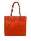 CHANEL Pre-Owned 2012 Petite Shopping tote bag - Orange