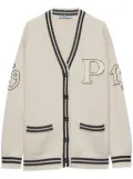Prada Wool and cashmere cardigan - Neutrals