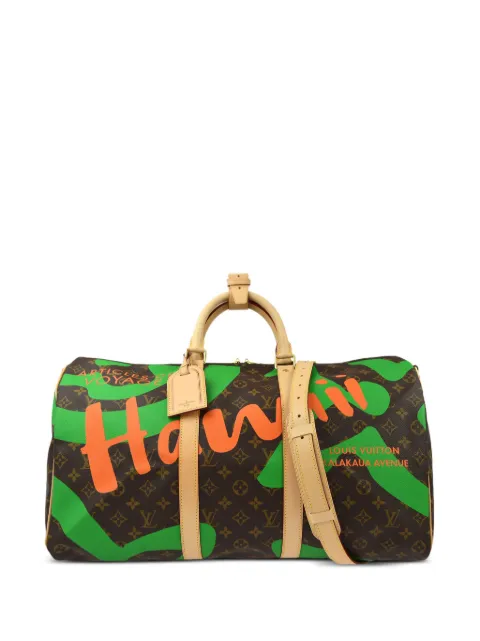 Louis Vuitton Pre-Owned 2017 Keepall Bandoulière Tahitienne Hawaii 50 duffle bag WOMEN