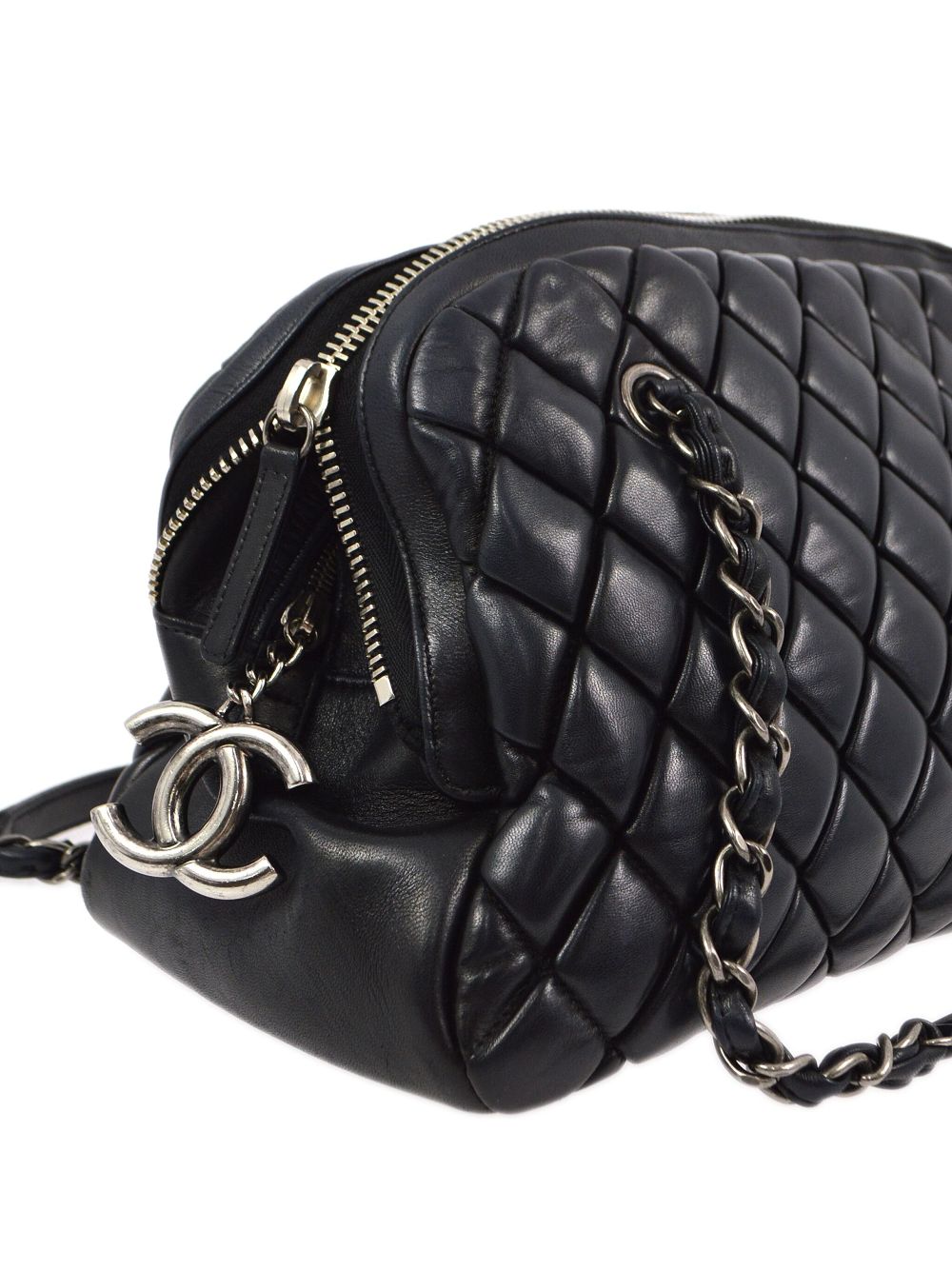 CHANEL 2010 diamond-quilted tote bag Women