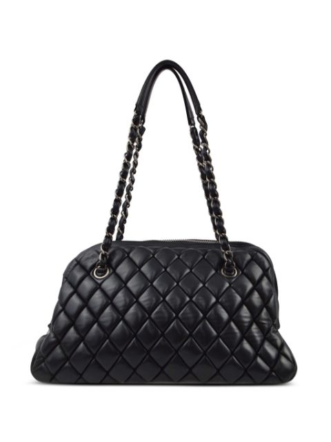 HOT SALE CHANEL 2010 diamond-quilted tote bag Women