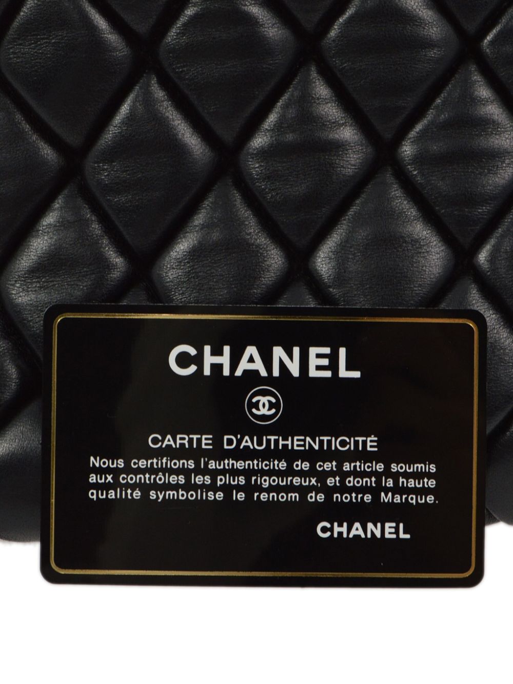 CHANEL 2010 diamond-quilted tote bag Women