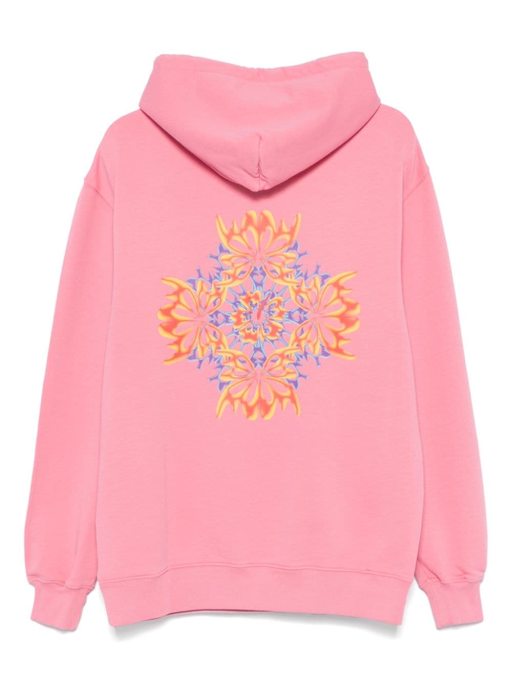 BLUEMARBLE Trippy Leaves hoodie - Roze