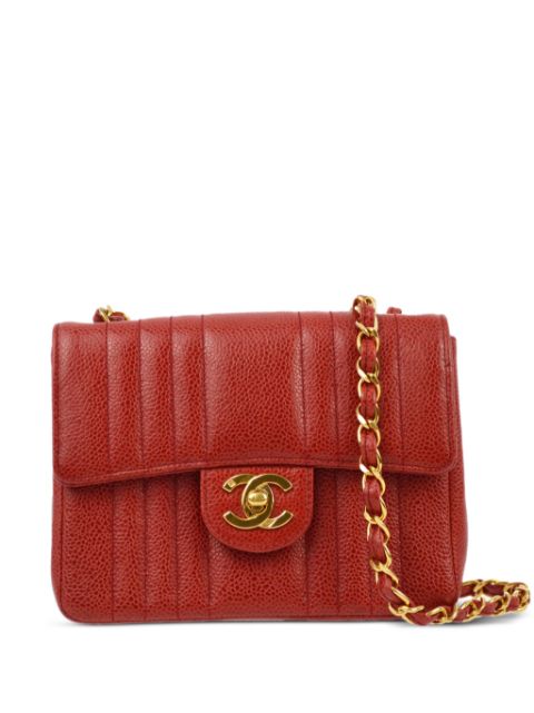 CHANEL 1992 mini Classic Square Flap 17 shoulder bag Women