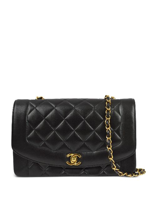 HOT SALE CHANEL 1992 medium Diana shoulder bag Women