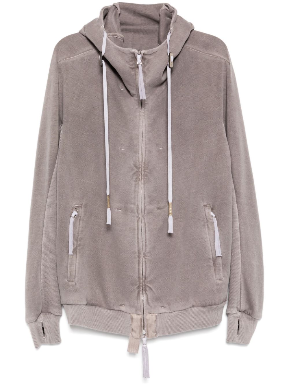 Boris Bidjan Saberi zip fastening jacket - Grey