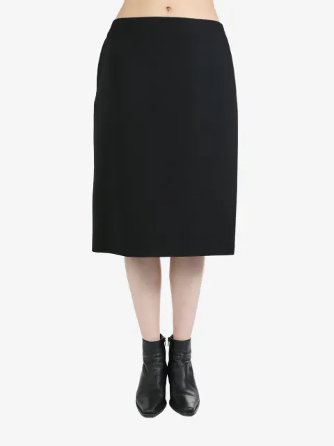 The Row low-rise midi skirt