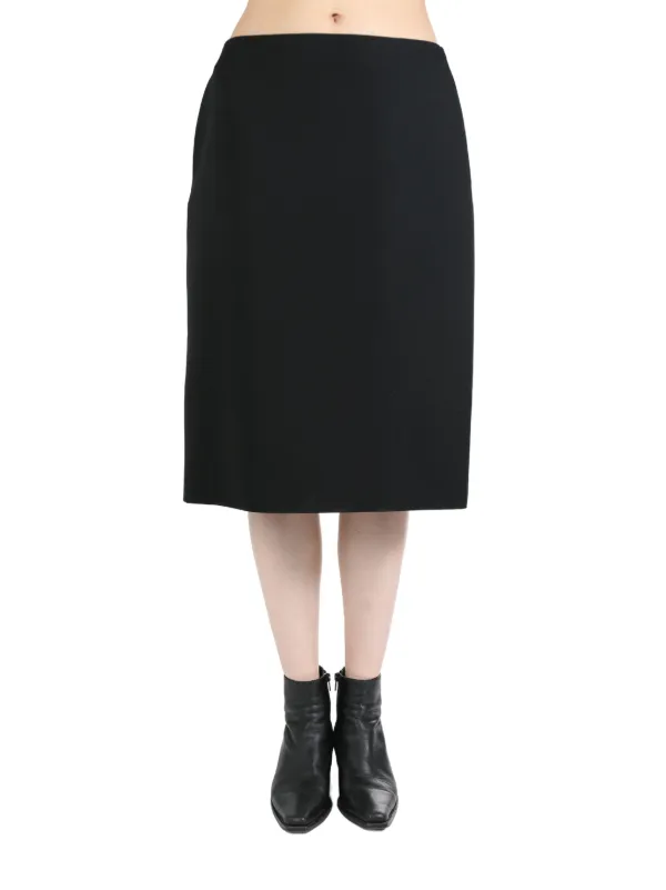 スカート DIAGONAL : 24FW / LOW RISE MIDI SKIRT (BLACK) 24807416_55290591_600.jpg