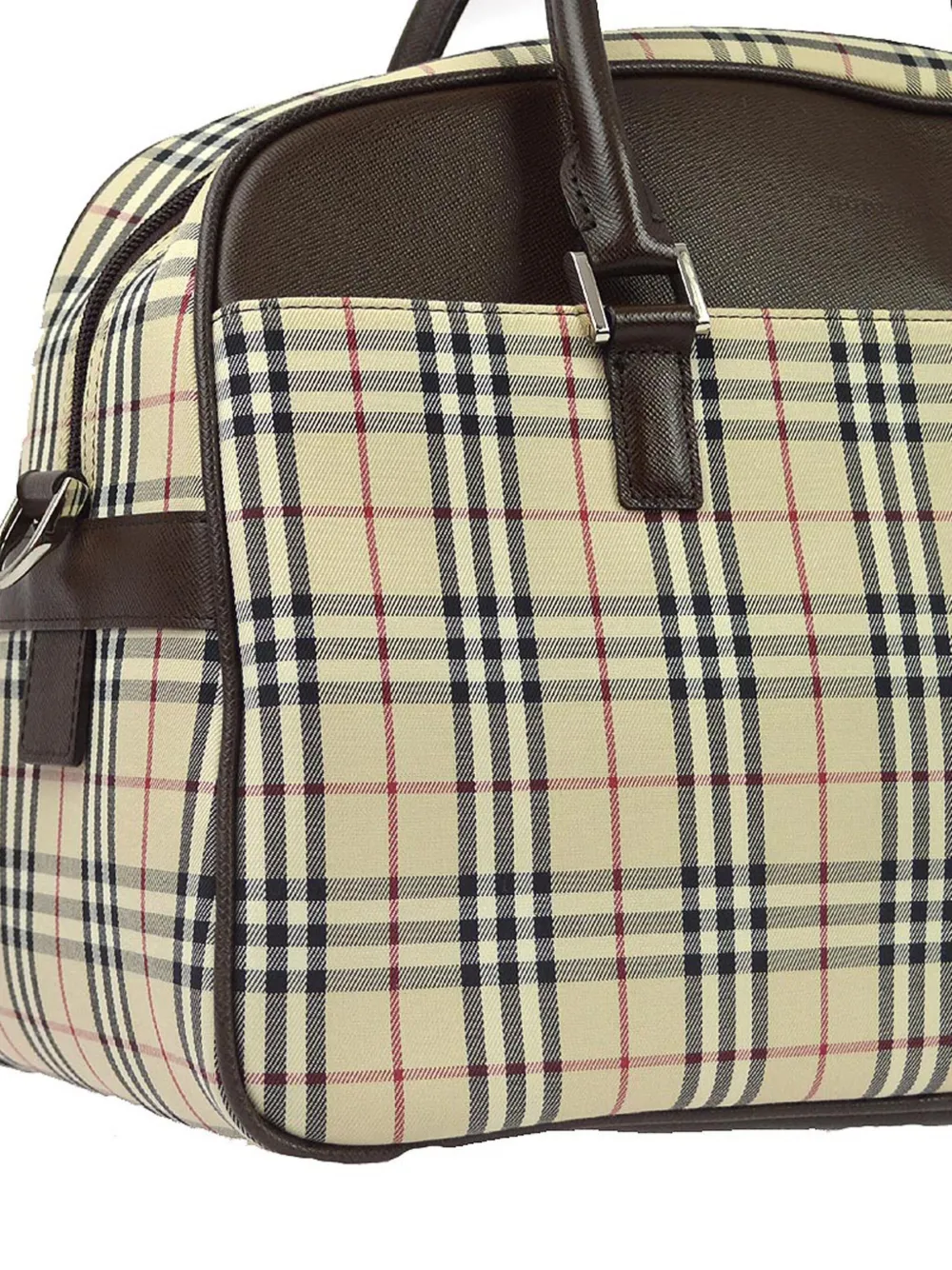 Affordable Burberry 1990-2000s Vintage Check two-way bag Women