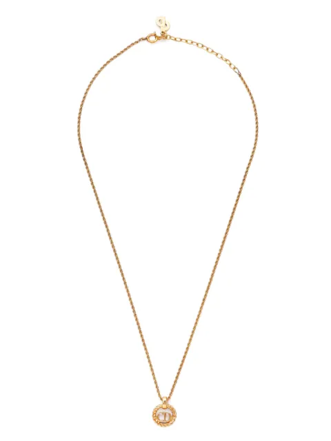 Christian Dior Pre-Owned CD-pendant necklace