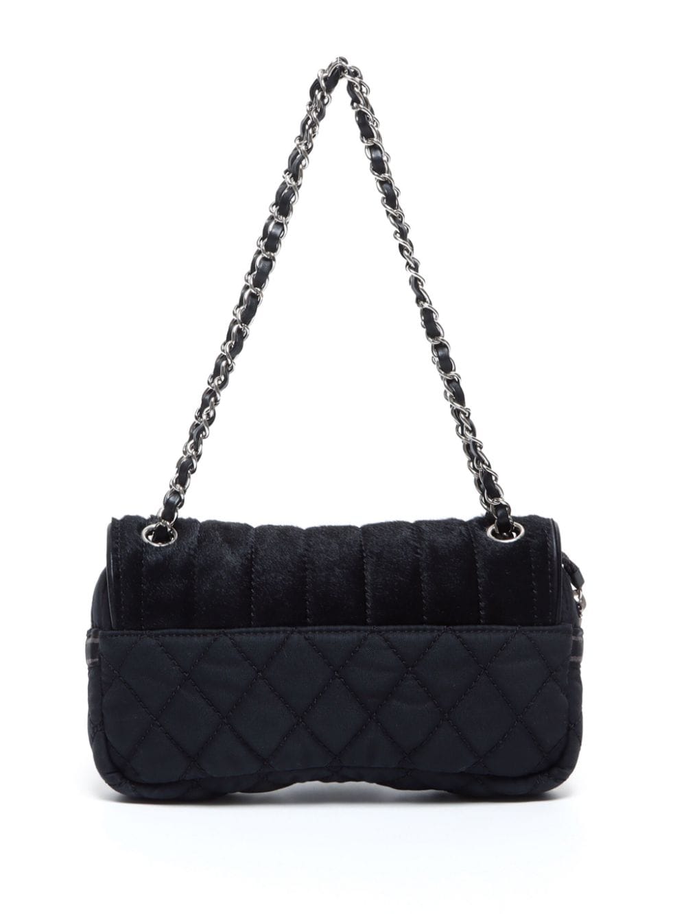 Pre-owned Chanel 2006 Quilted Shoulder Bag In Black