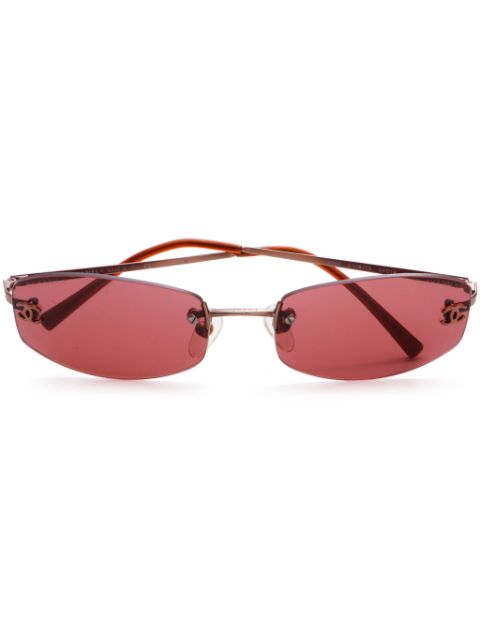 HOT SALE CHANEL rimless sunglasses Women