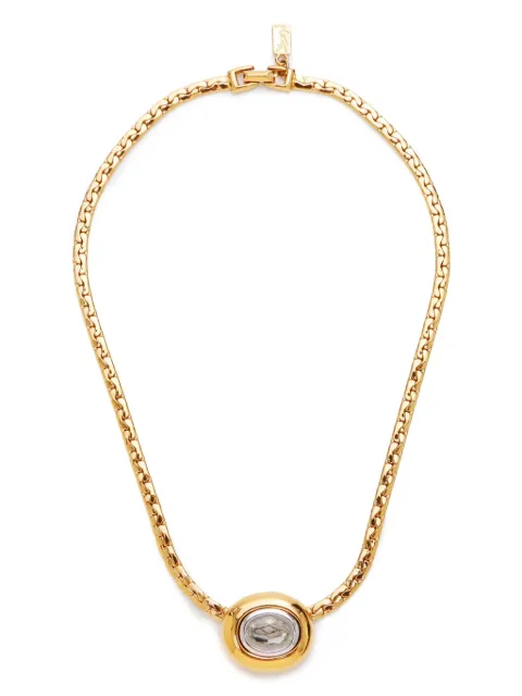 Saint Laurent Pre-Owned collar con dije