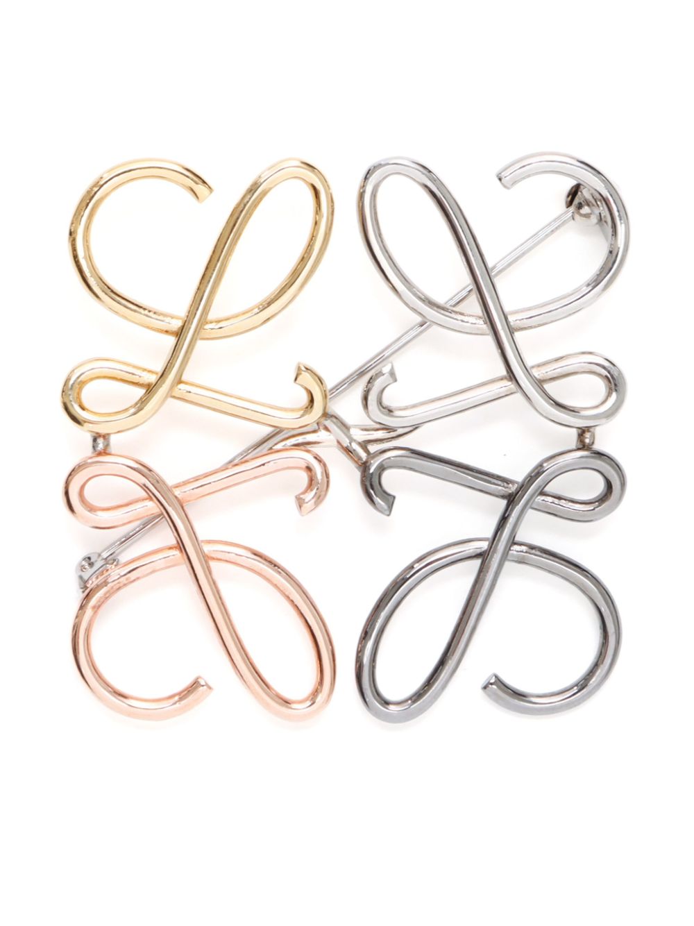 Loewe Anagram brooch Women