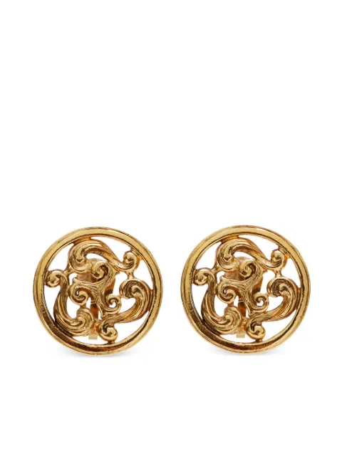 Saint Laurent Pre-Owned stud clip-on earrings