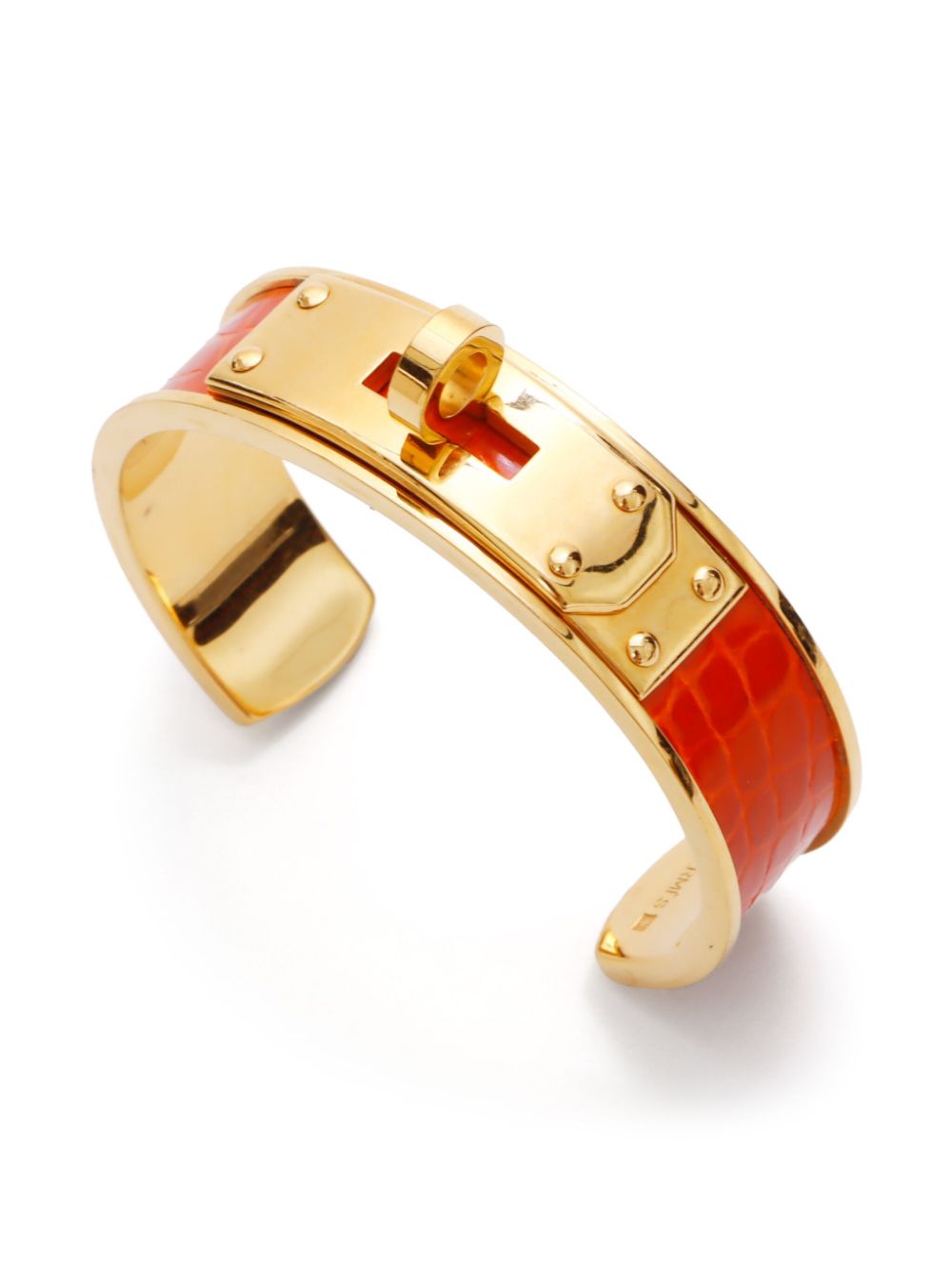 Hermes 2000s Kelly cuff bracelet Women