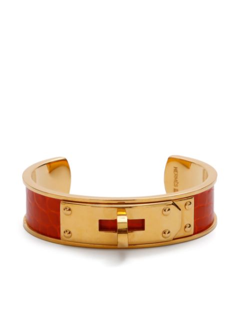 Hermes 2000s Kelly cuff bracelet Women