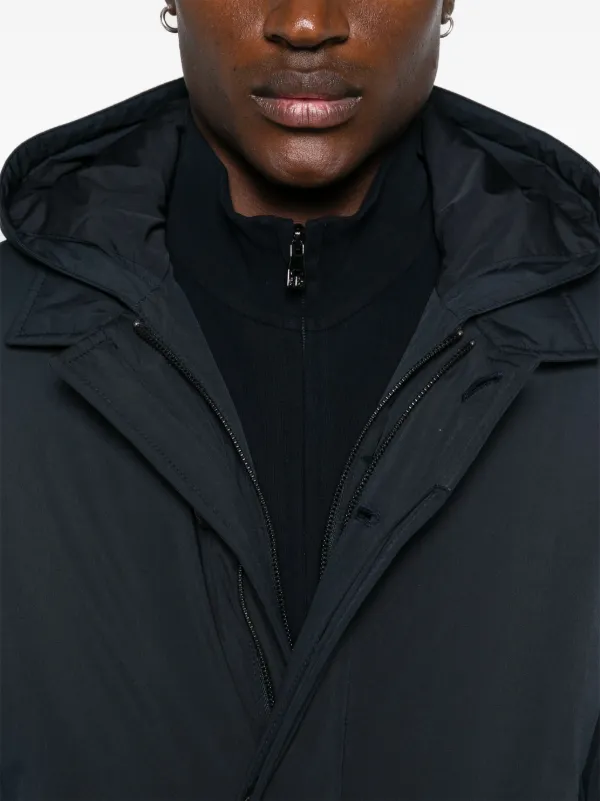Corneliani Hooded Jacket | Blue | FARFETCH