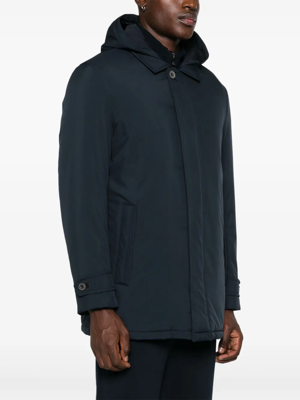 Corneliani Jack met capuchon Blauw