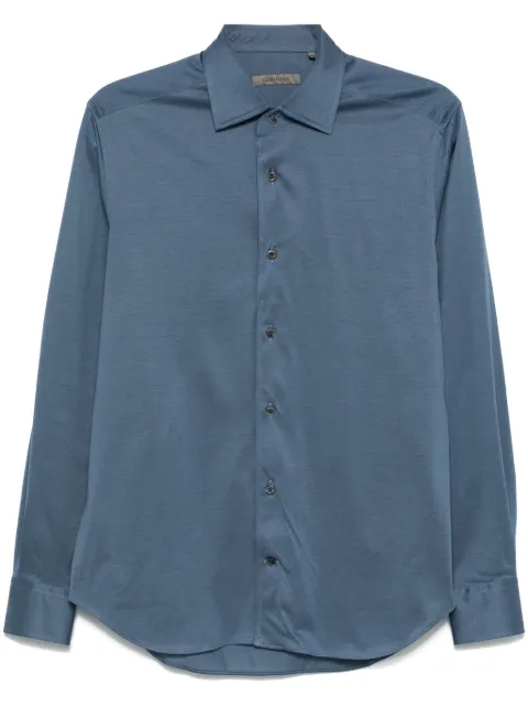 Corneliani camisa de tejido jersey